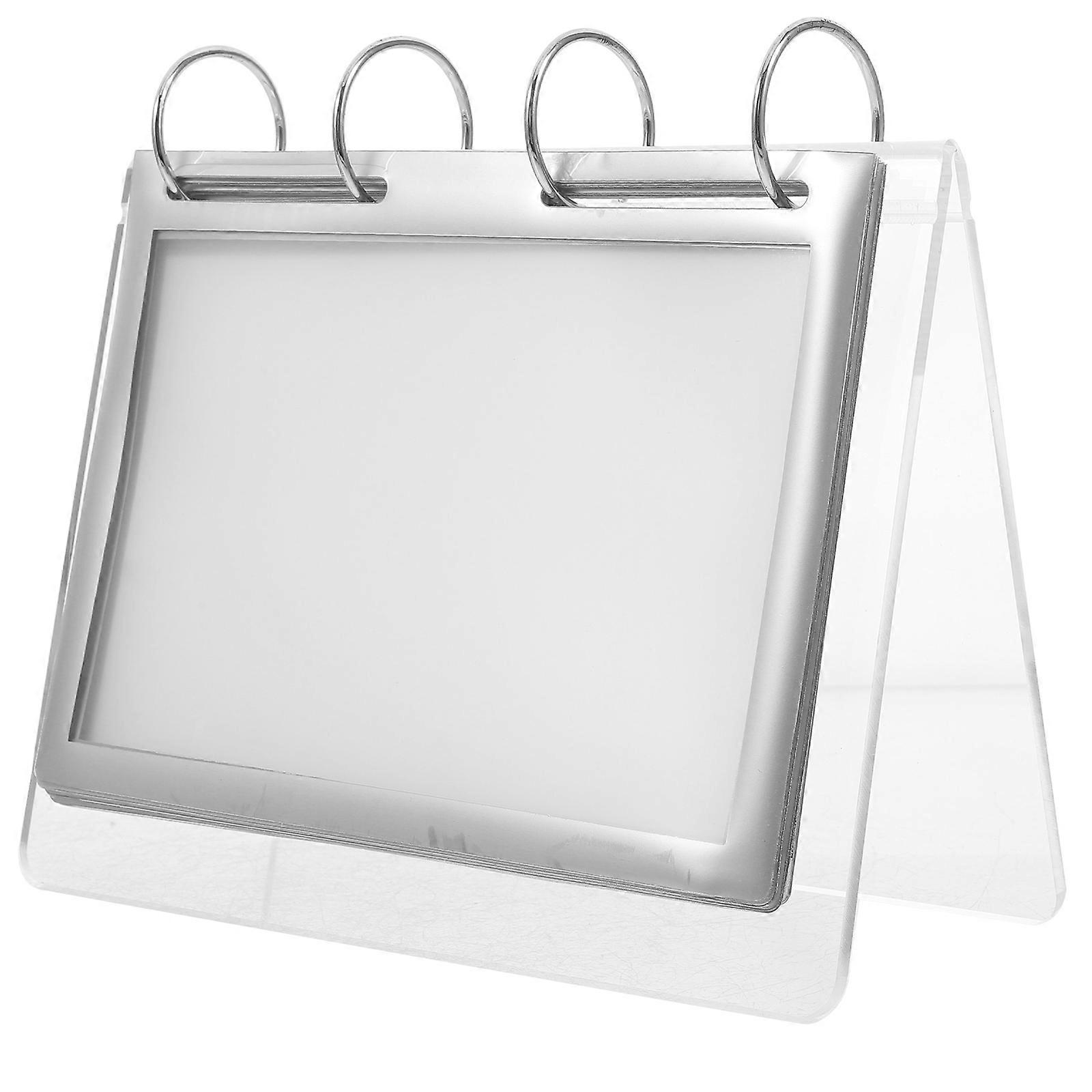 Restaurant Menu Holder Acrylic for Table Use with Display