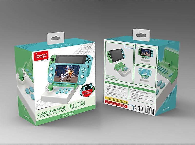 PG-9136A Switch Lite Gladiator Arcade Joystick, Plug and Play with Rapid Fire