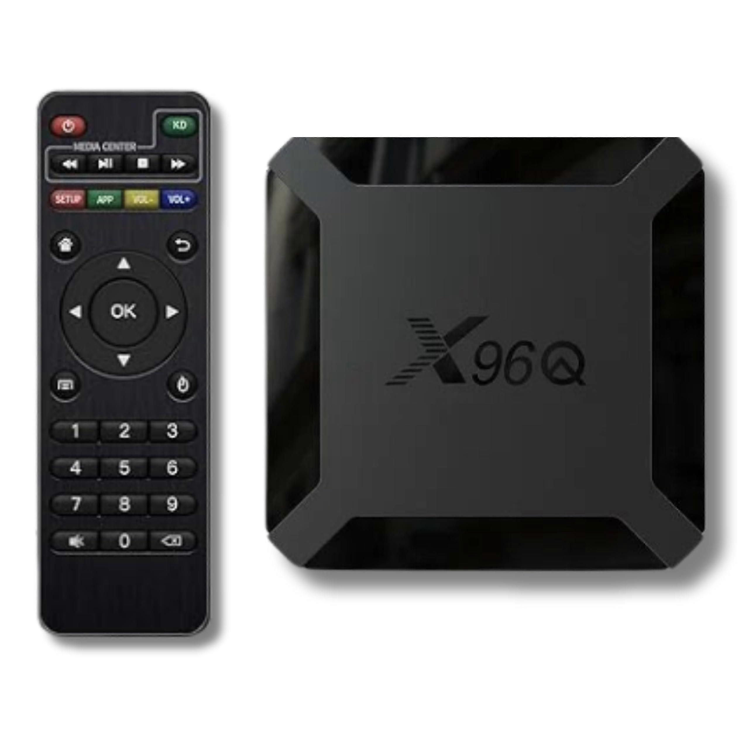 Android TV Box - 4K Set Top Box, 2GB RAM, 16GB Storage, Quad-Core, WiFi, H.265 Support for HD Streaming