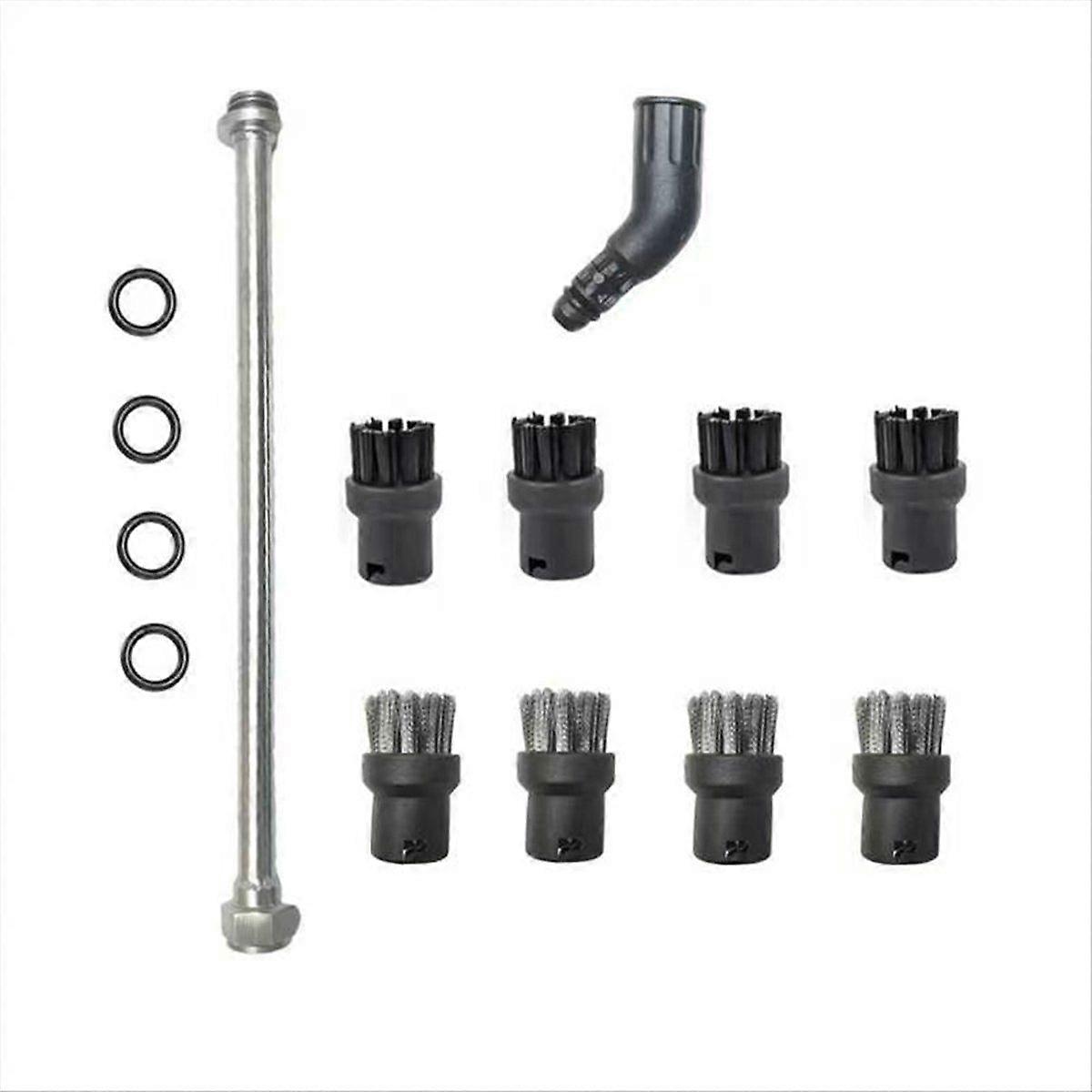 Adapter Conversion & Steam Brush for Steam Cleaner Accessories Replacement Steam Adapter Expandable