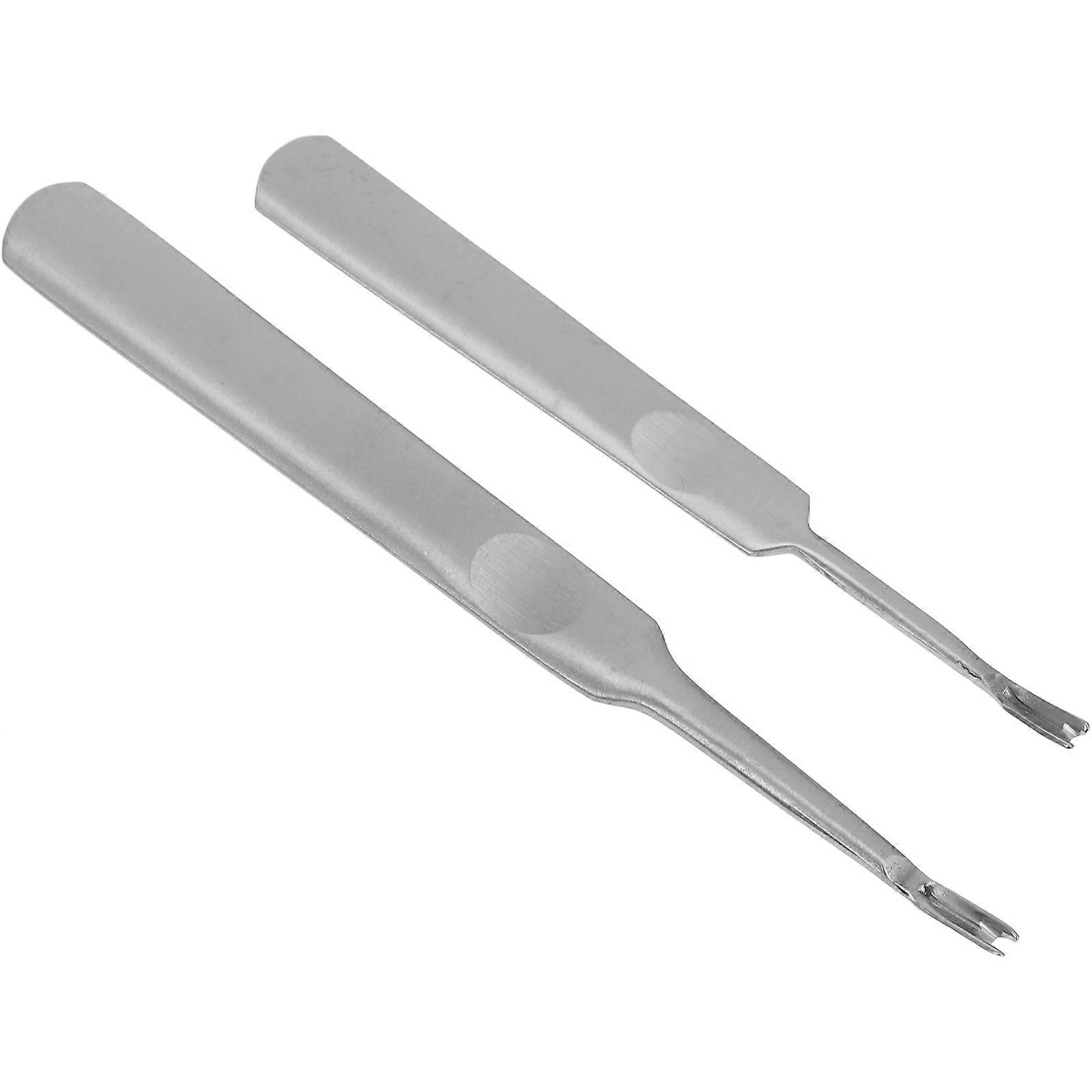 Beveler Stainless Steel Groover for Precise Grooving 2Pcs Set