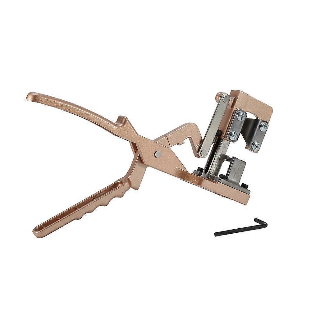 Aluminum Alloy Grafting Tool with Pruning Shears, Deep V Cut, Replaceable Blade, NonSlip Handle