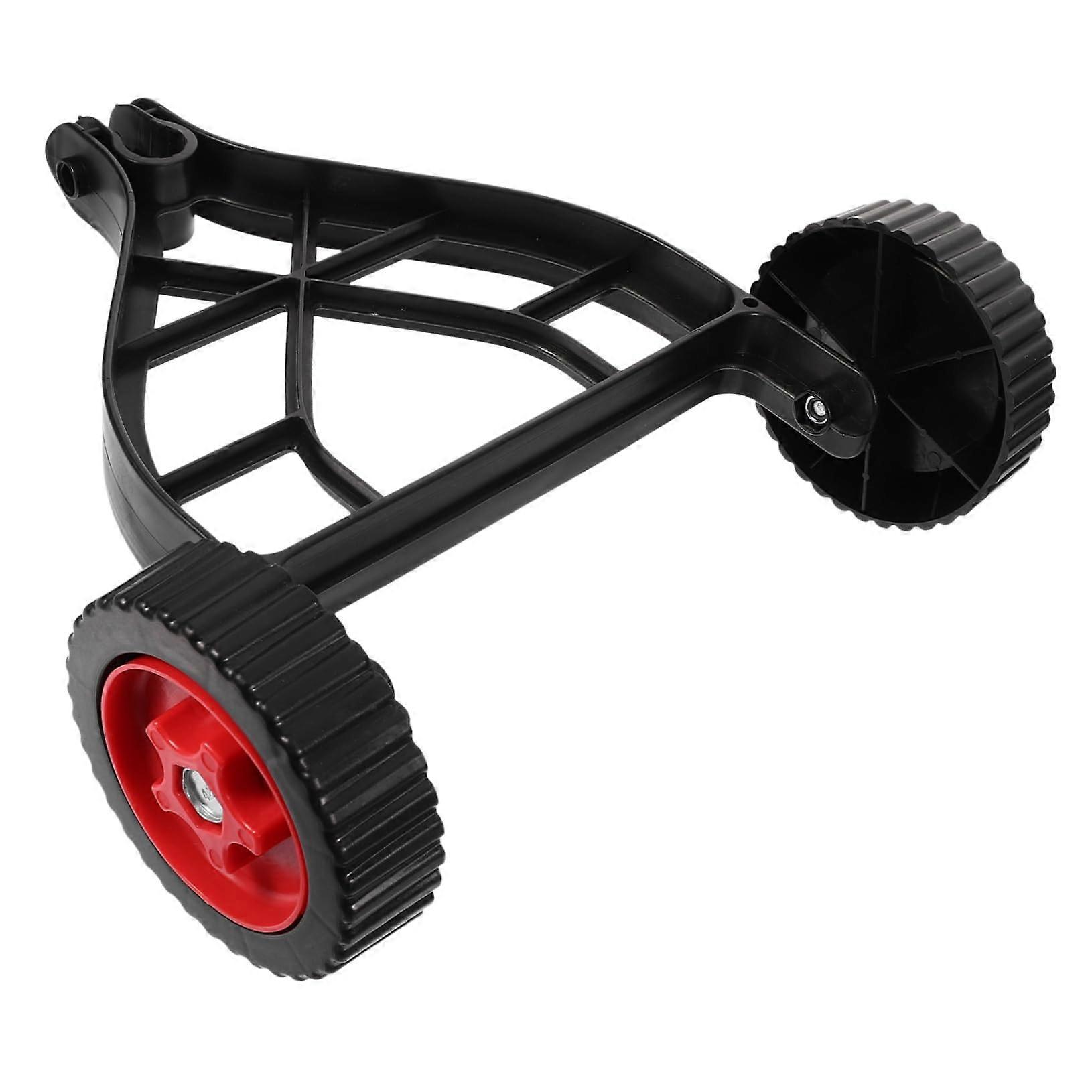 Lawn Mower Wheel Replacement with Detachable Support Wheel, Compatible with Multiple Mowers