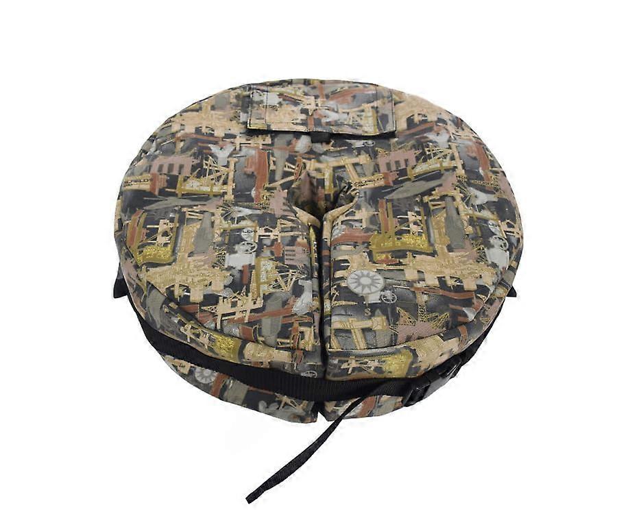Round Removable Umbrella Base Weight Bag  Waterproof Outdoor Stand Stabilizer for Extra Stability