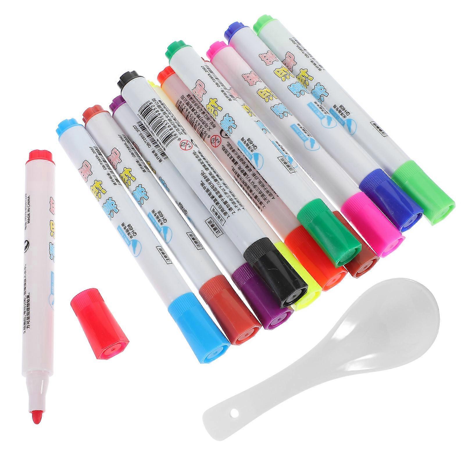 Whiteboard Markers Plastic Set for Writing Use 1Set Assorted Color