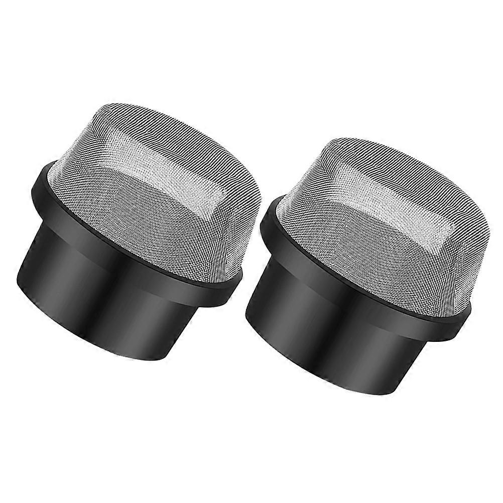 Silicone Air Vent Strainer Pool Filter for Pool 2Pcs Black Filter Accessory