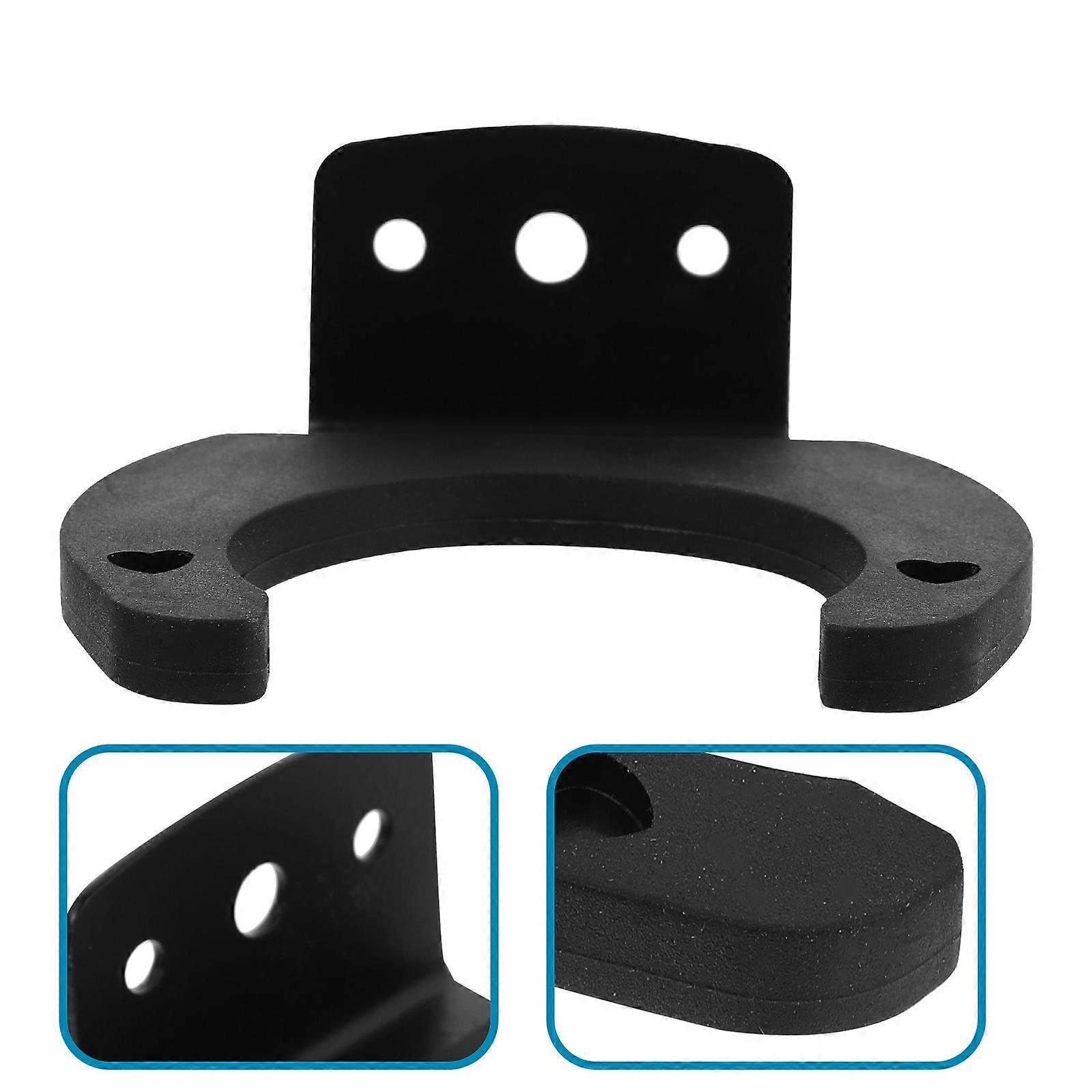 Microphone Hanger Wall Mount Hook Metal Silicone Holder with 4Pcs