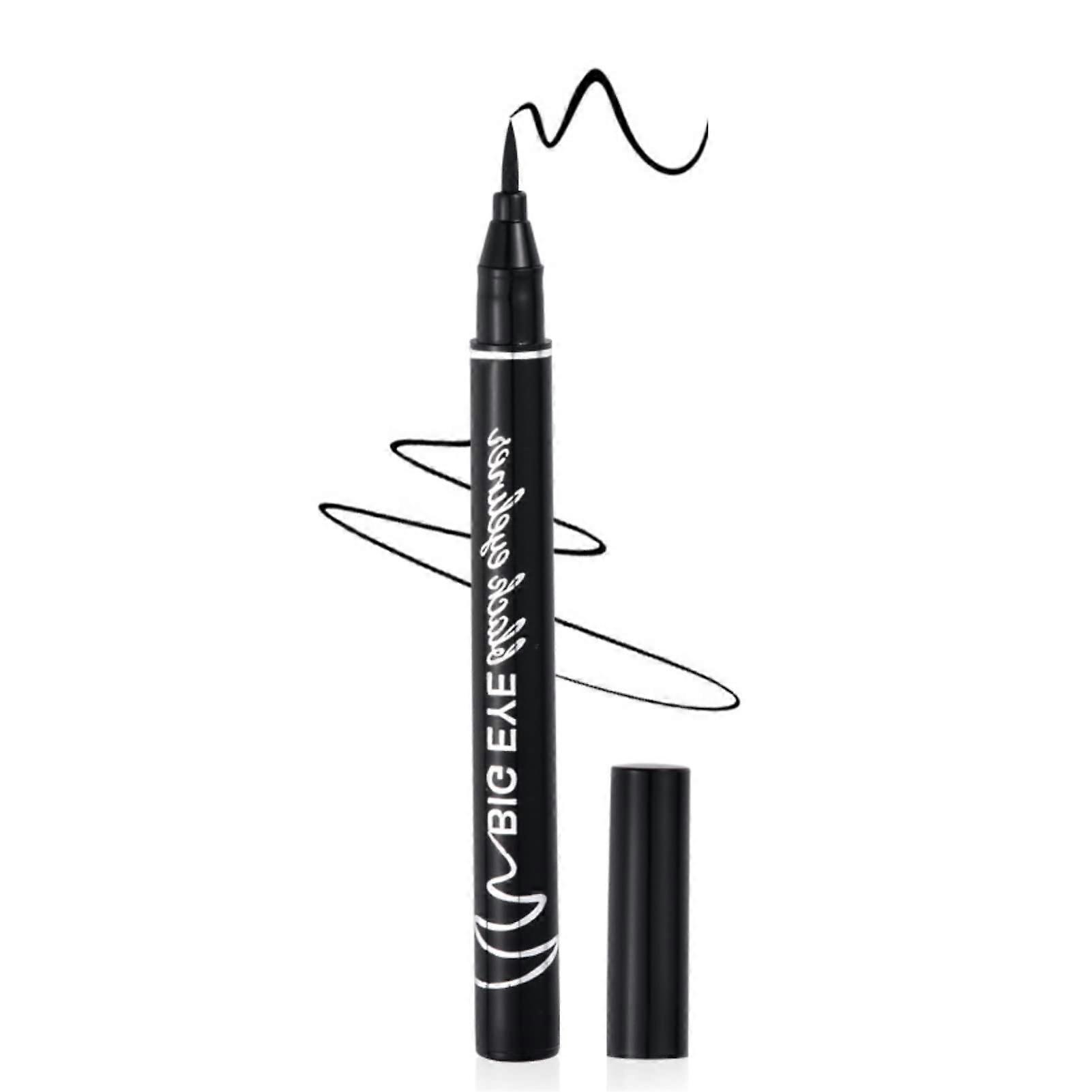 Waterproof Liquid Eyeliner with Ultra Precise Micro Tip, Long Lasting Smudgeproof Black Pen