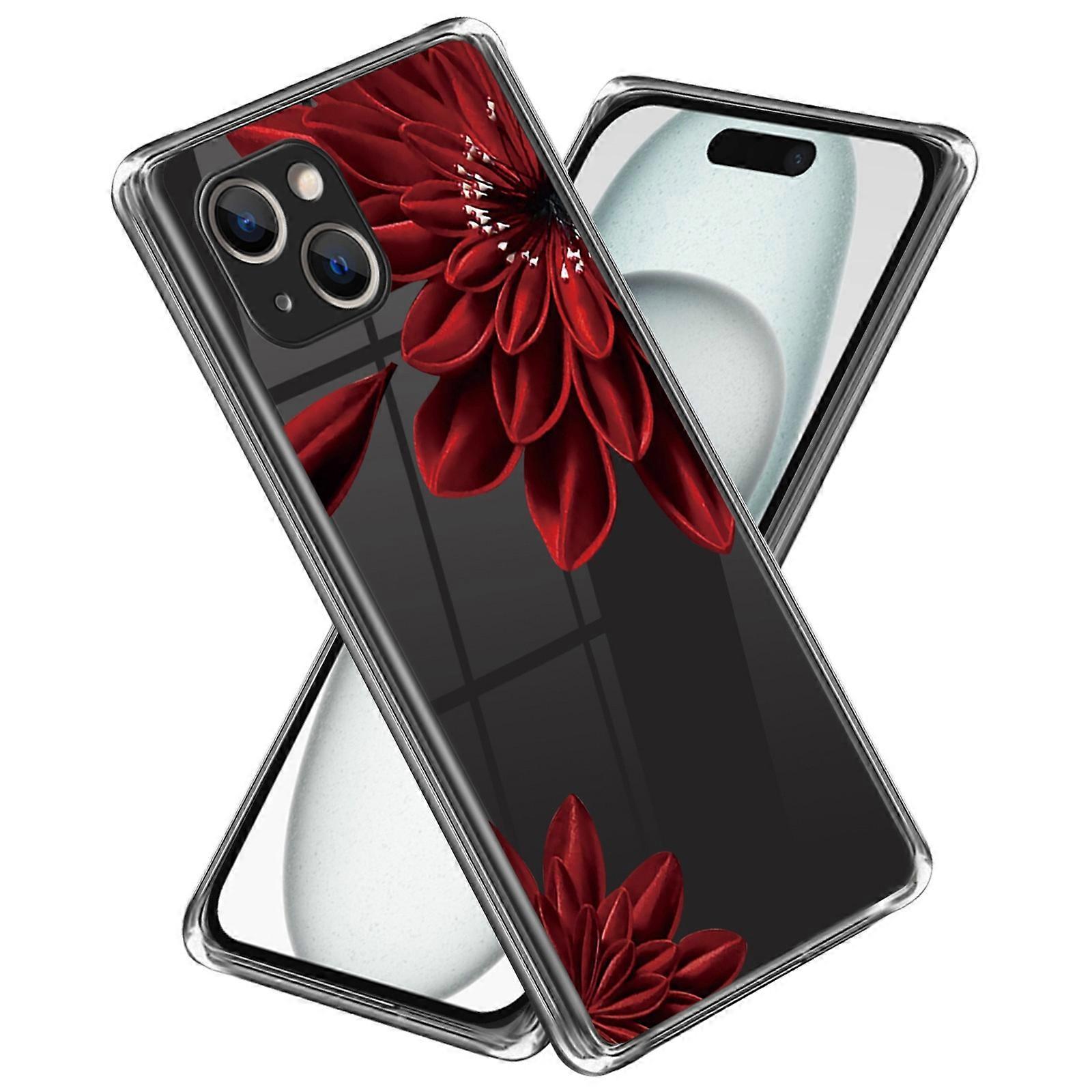 Phone Case for iPhone 15 Pattern Printing Soft TPU Phone Cover