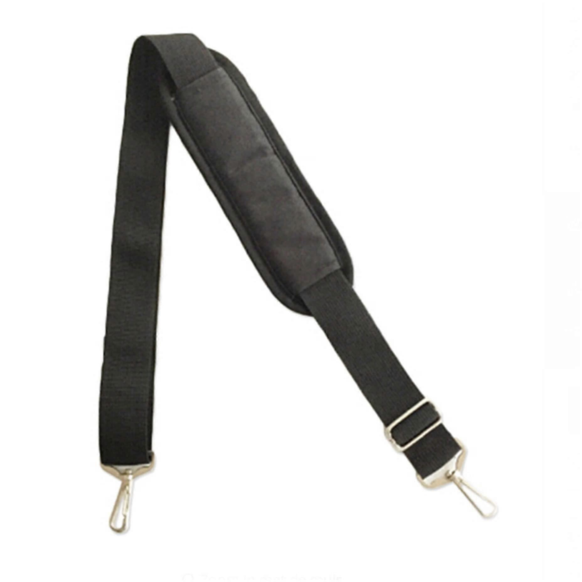 Shoulder Strap Replacement 145cm Adjustable Soft Padded with Durable Metal Hooks for Bags and Carriers