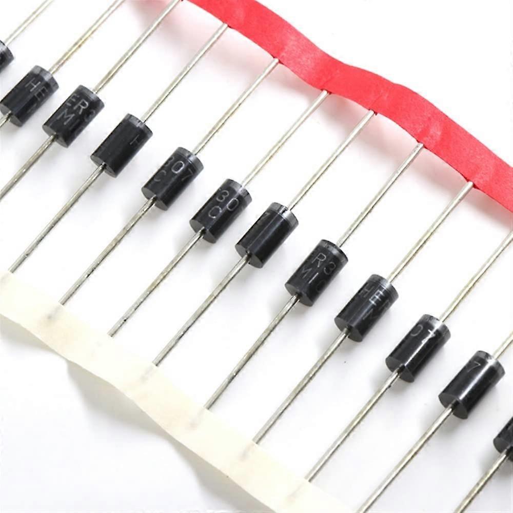 30pcs HER307 Diode 3A 800V  Voltage Fast Recovery Rectifier RoHS Compliant