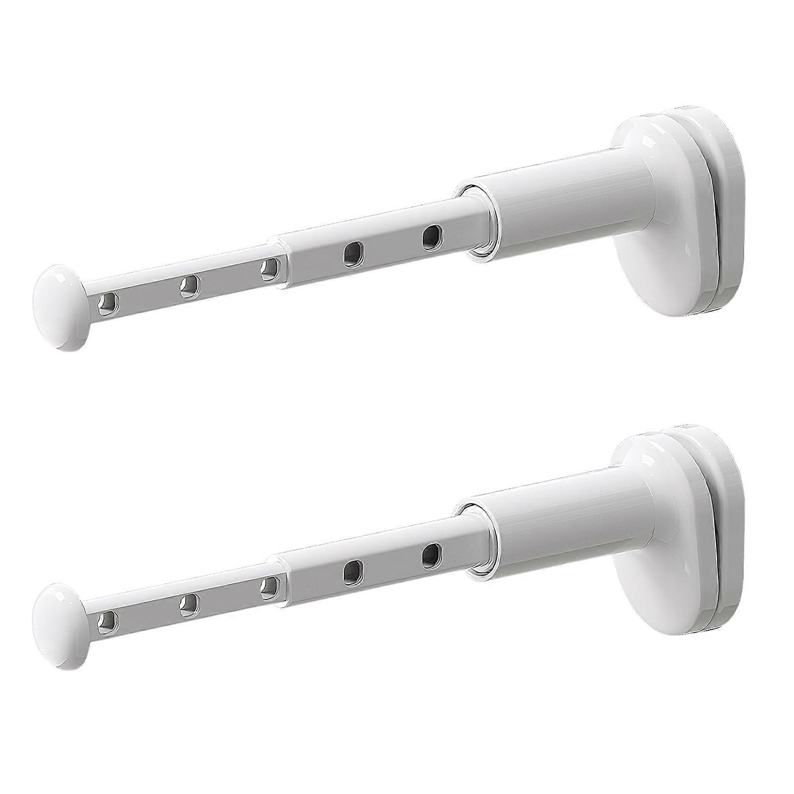 Portable Clothes Drying Rack 2pcs Foldable Windproof Travel Clothes Hanger for Hotel Laundry Bathroom