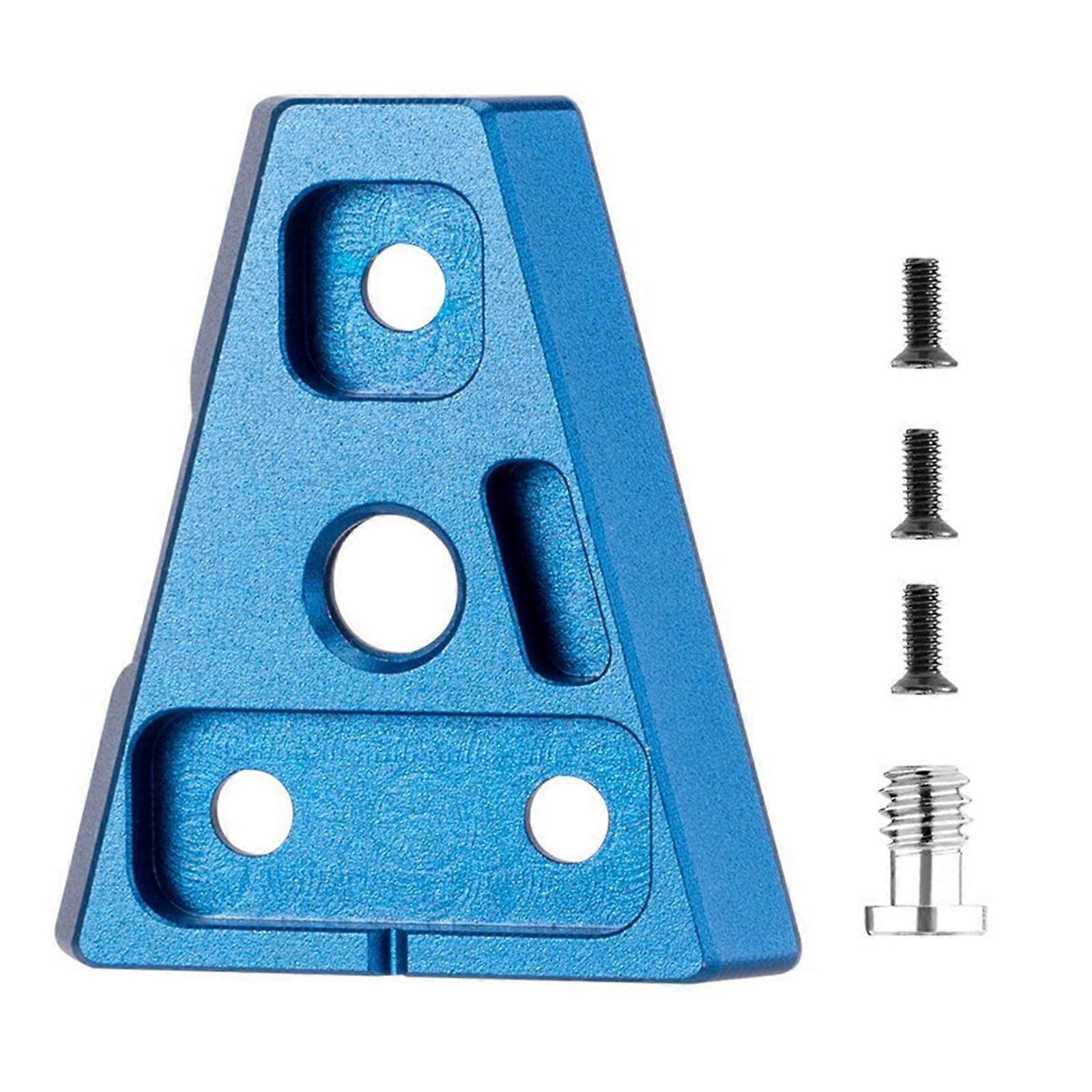 V Mount Battery Plate with Quick Release Mount for Camera Accessories and Video Equipment Blue