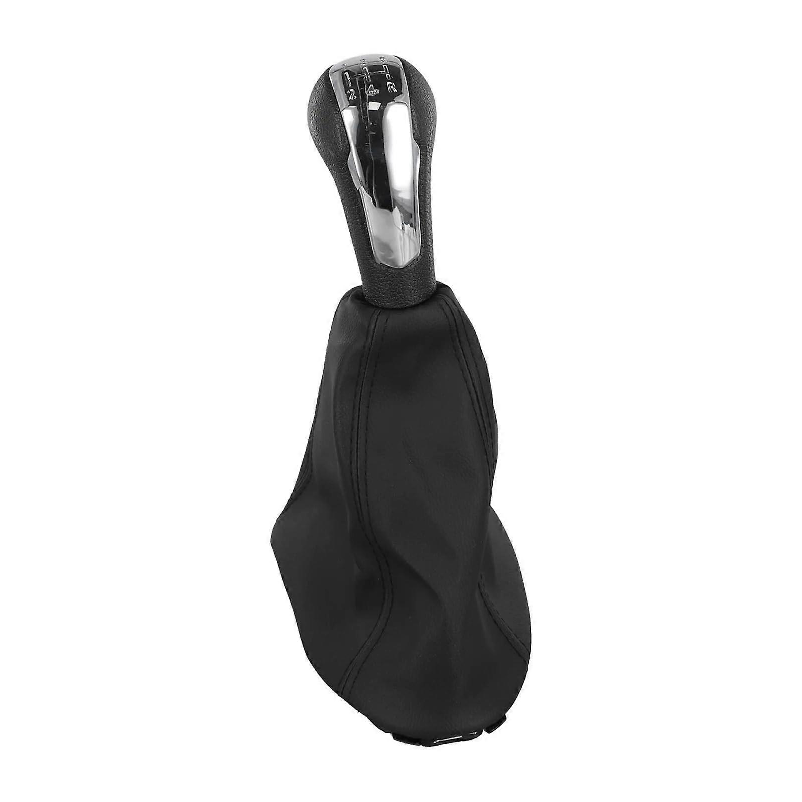 Bright Silver Gear Shift Knob for Chevrolet Spark with Dust Cover, Smooth Changes, Interior Upgrade