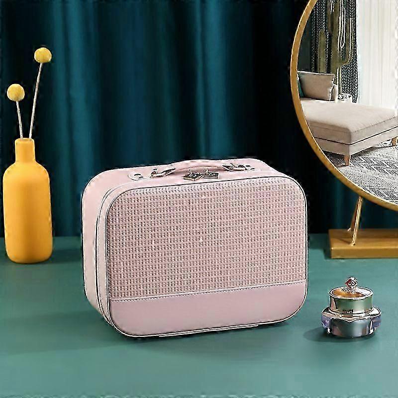 Portable Mirror Makeup Storage Box