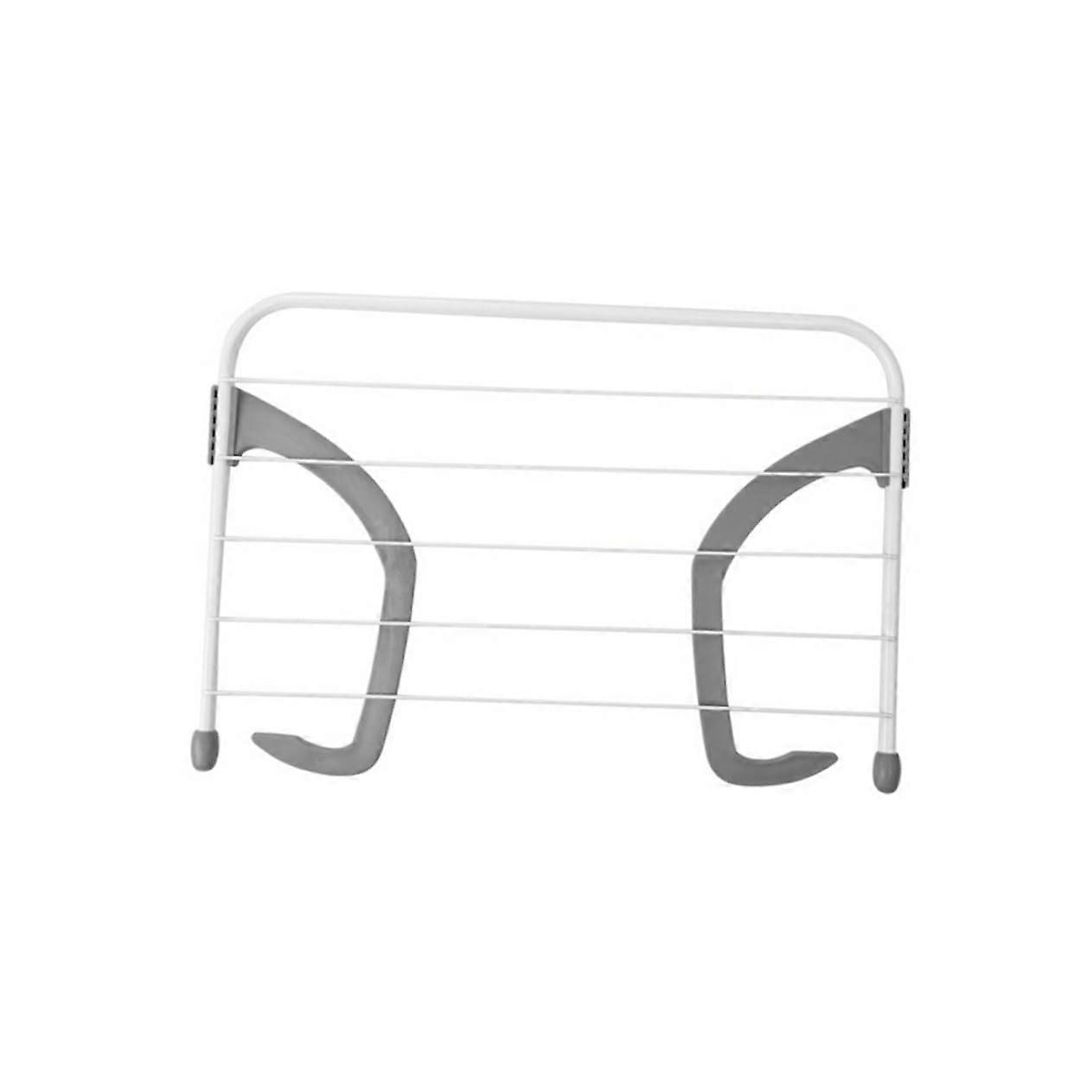 Folding Clothes Drying Rack Windproof Heavy Duty for Balcony Bathroom Windowsill Space Saving