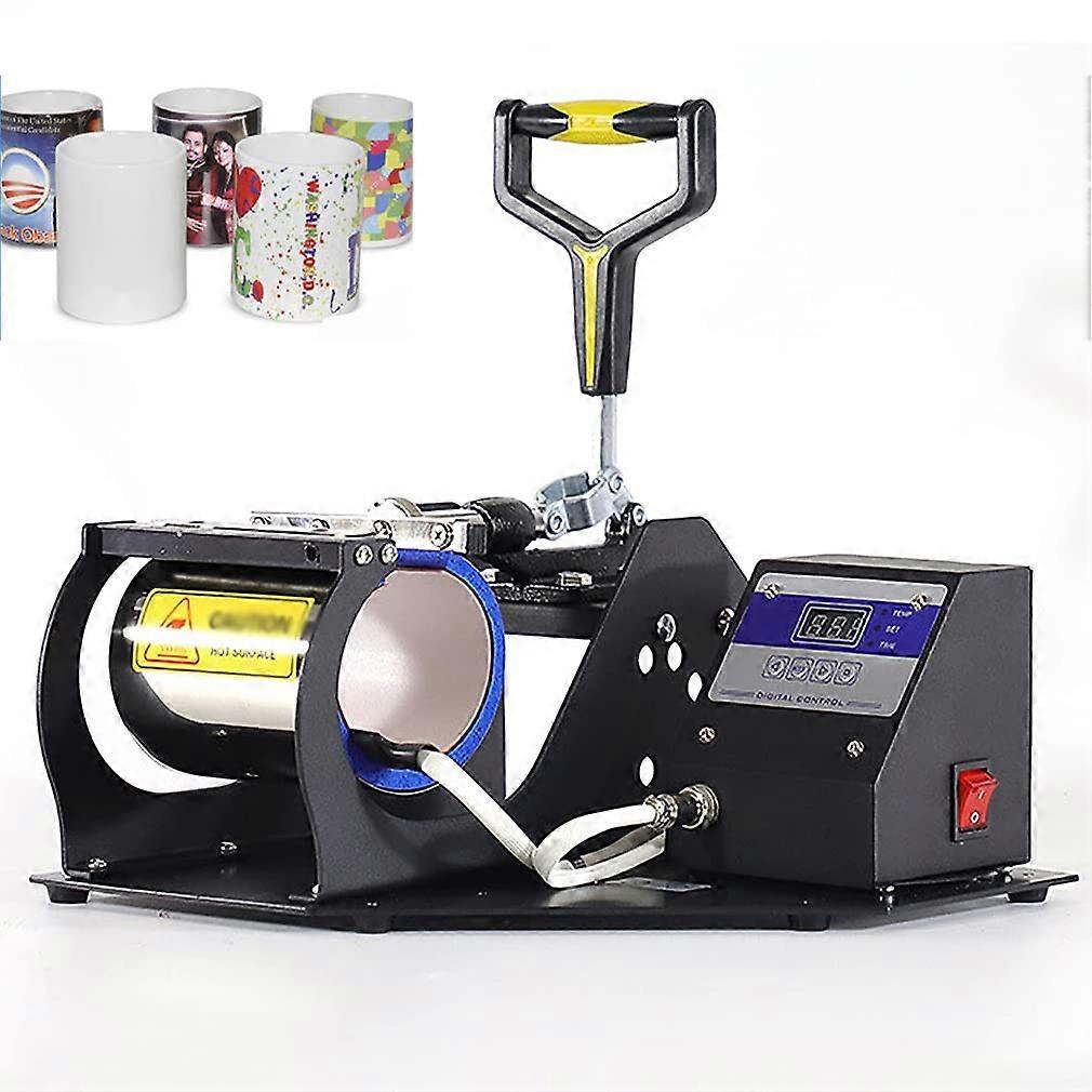 Mug Heat Press Machine for Sublimation with Adjustable Pressure and Automatic Timing, Even Heating