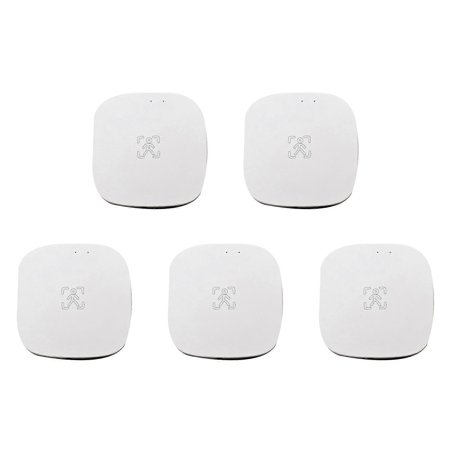 5X Tuya ZigBee MmWave Human Presence Sensor with Luminance MicroWave Radar Detection PIR Motion Sensor Wall Mount