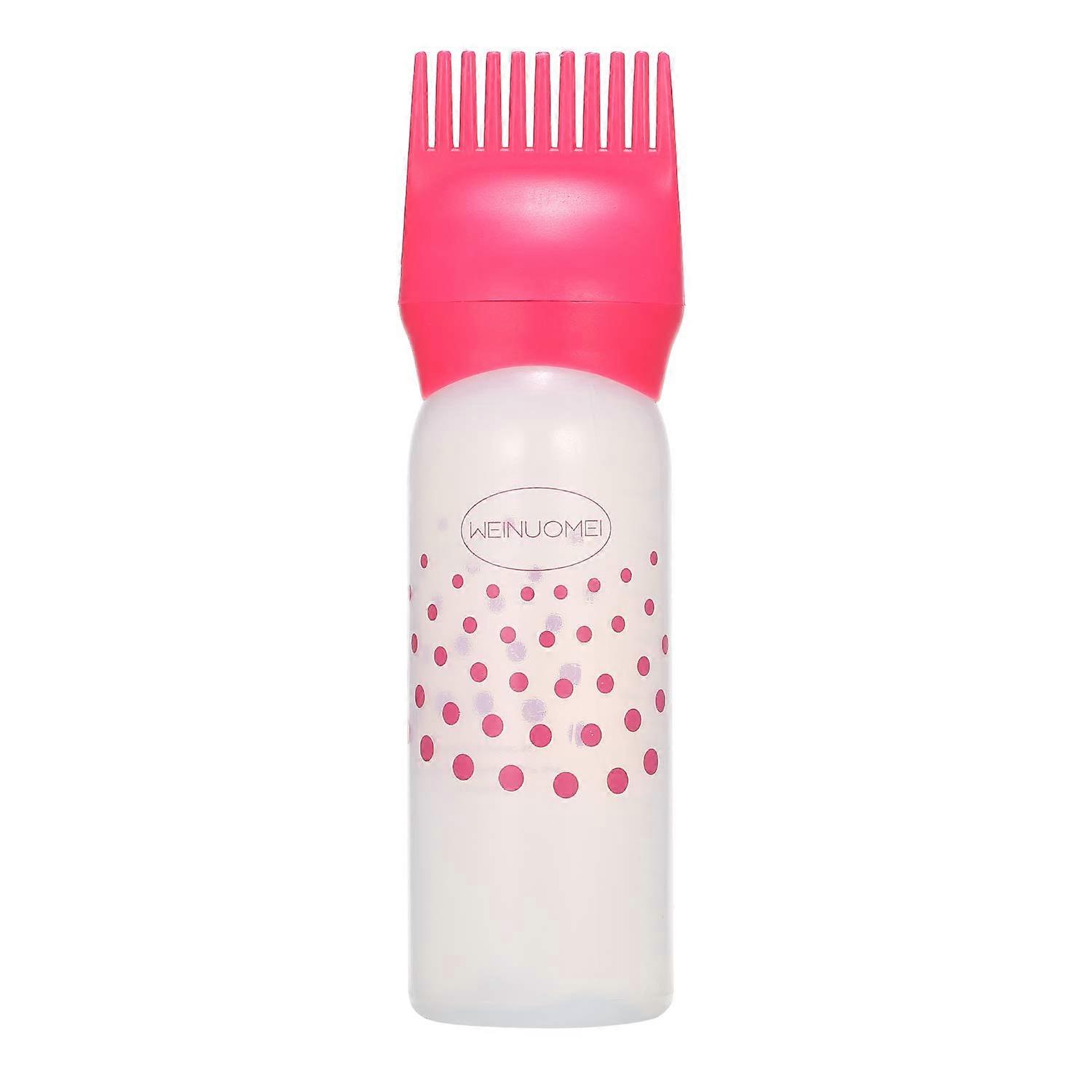 Hair Dye Applicator Bottle with Comb Tip and Precise Measurement Scales for Root Touch Up