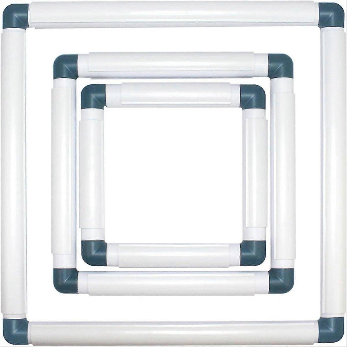 3-pack Hoops Broderi Quiltram Båge, Blå