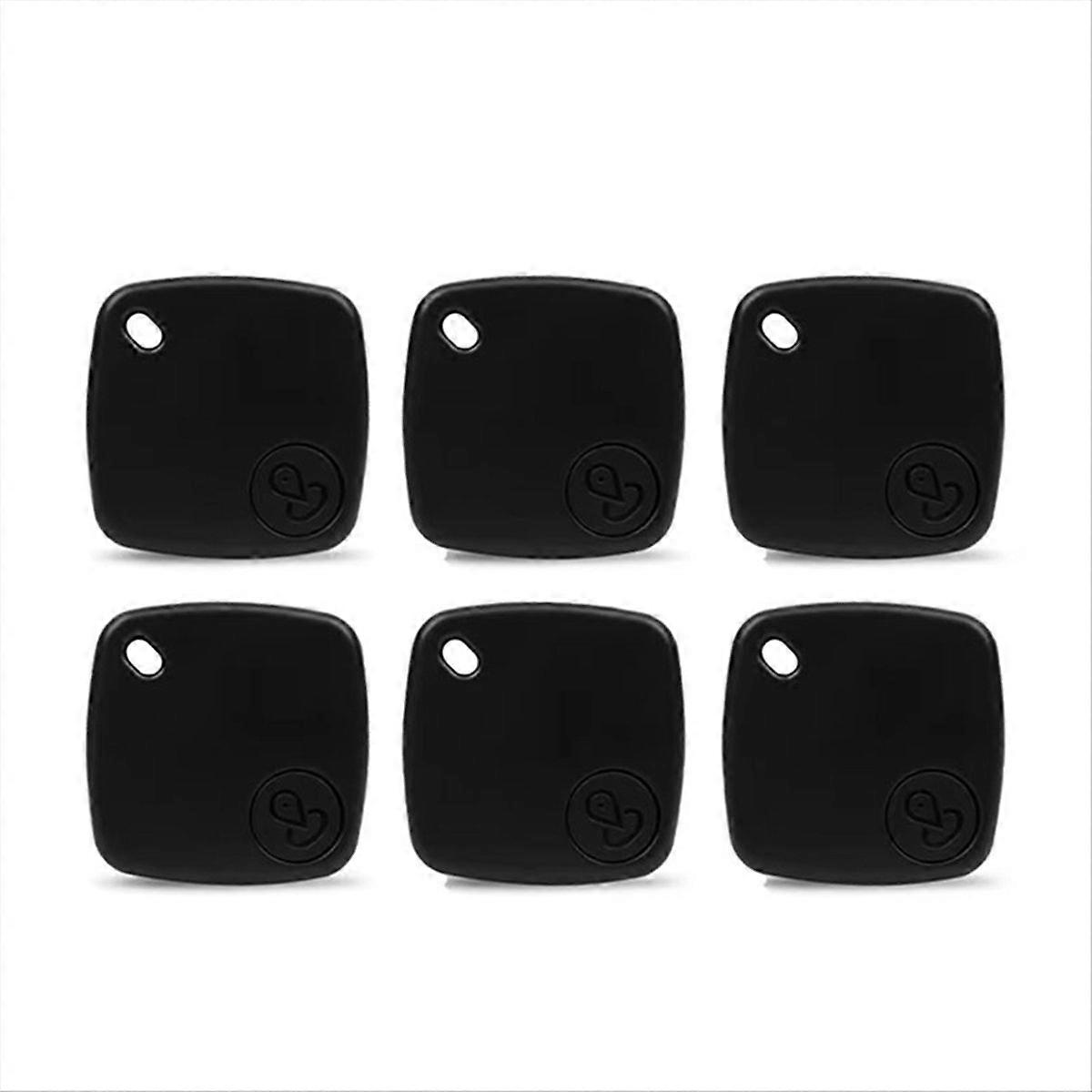 6Pcs Mini Smart GPS Tracker High- Location Tracking Black