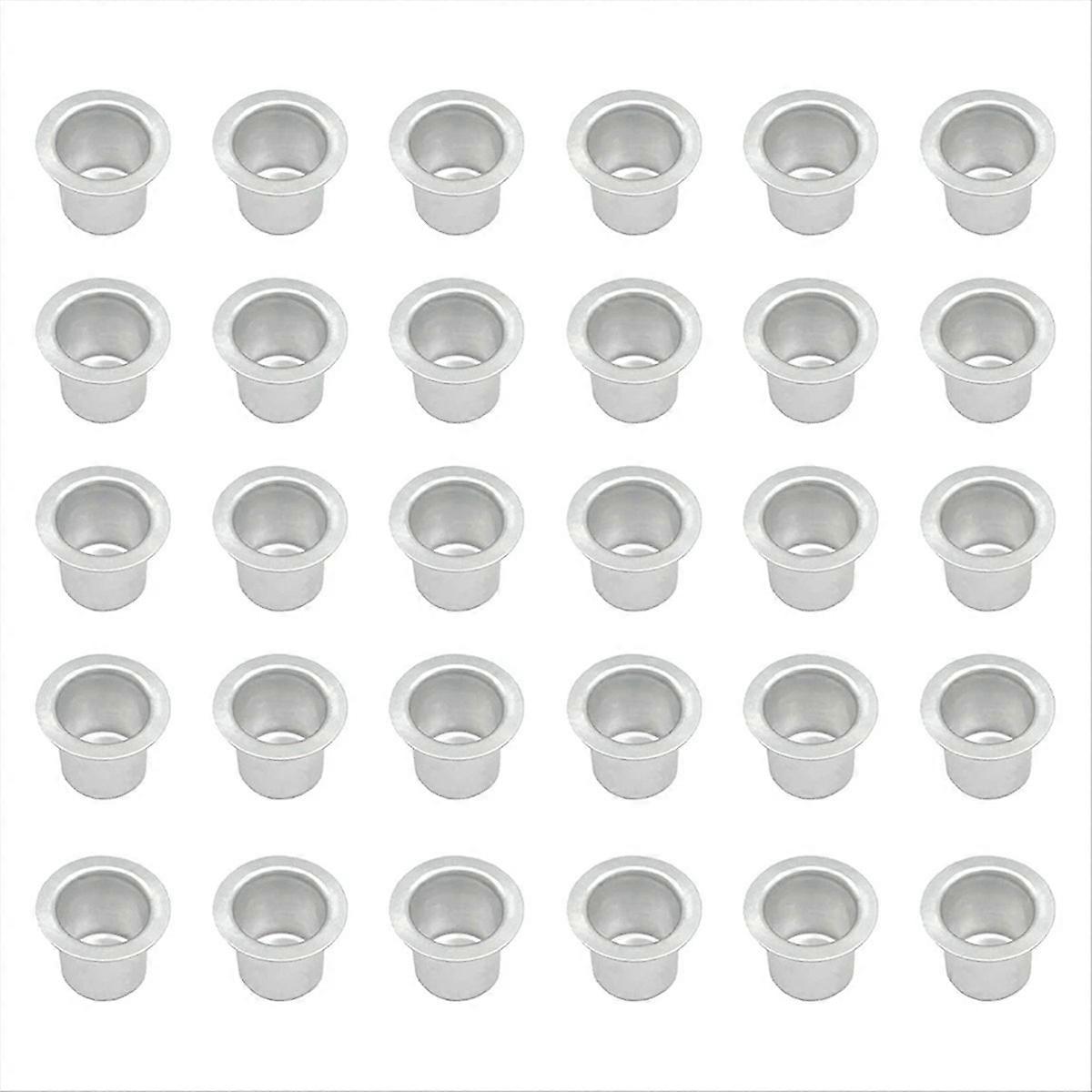 100Pcs Metal Candle Inserts, Candlestick Holder