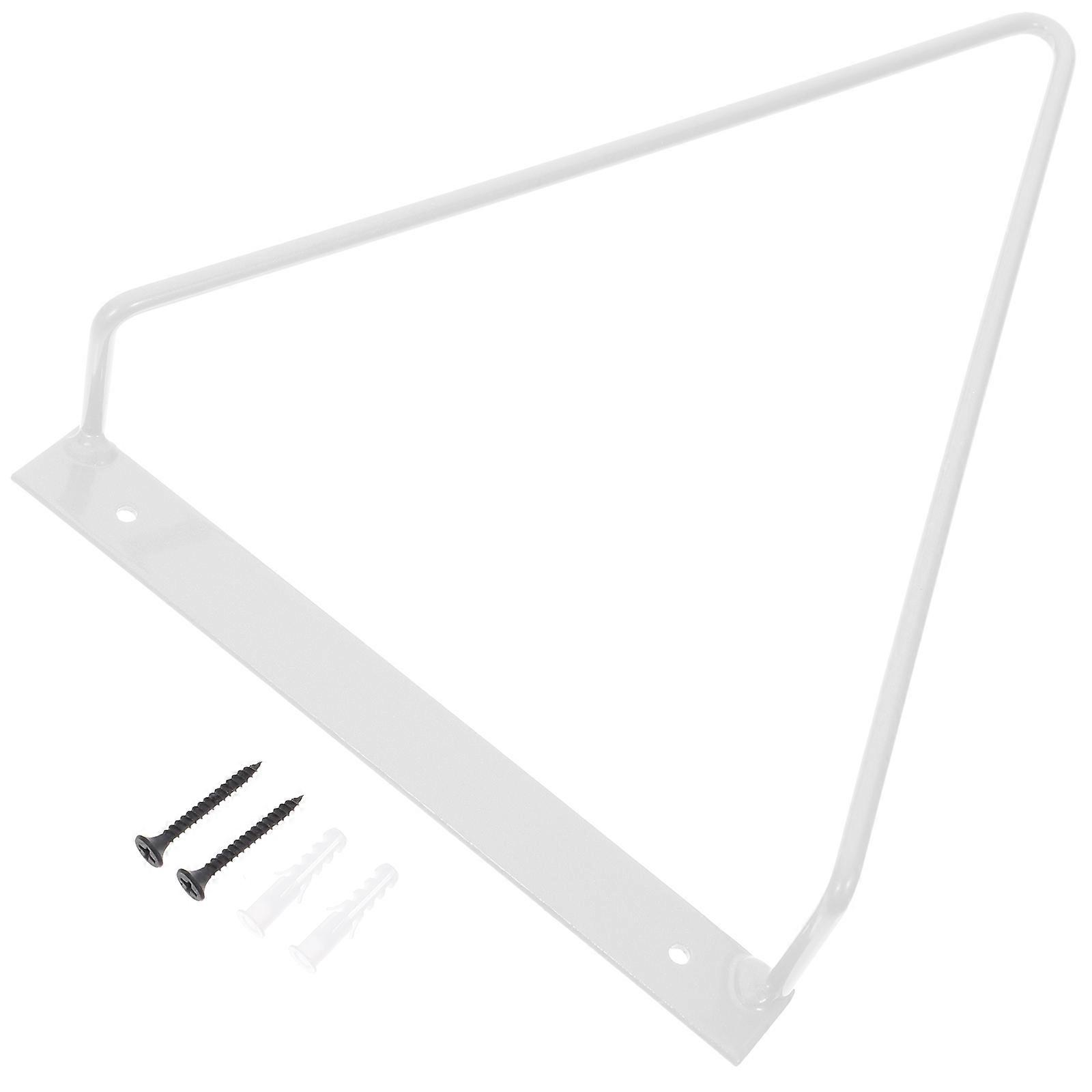 Vinyl Record Holder Wall Mount Triangular Display for Home with 2Pcs Set