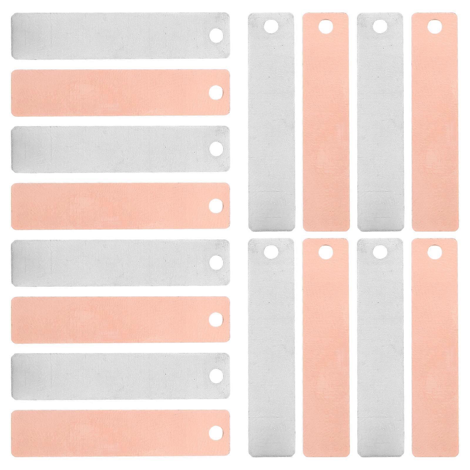 Fruit Battery Materials Zinc Copper Strips for Experimental Use 1Set