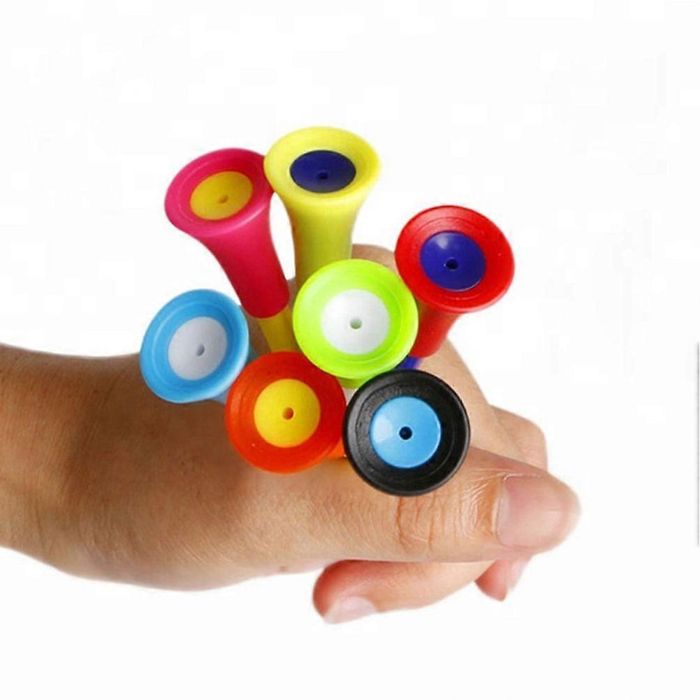 High Golfs Tees Plastic Golfs Holders for Outdoor Use 15Pcs Assorted Color