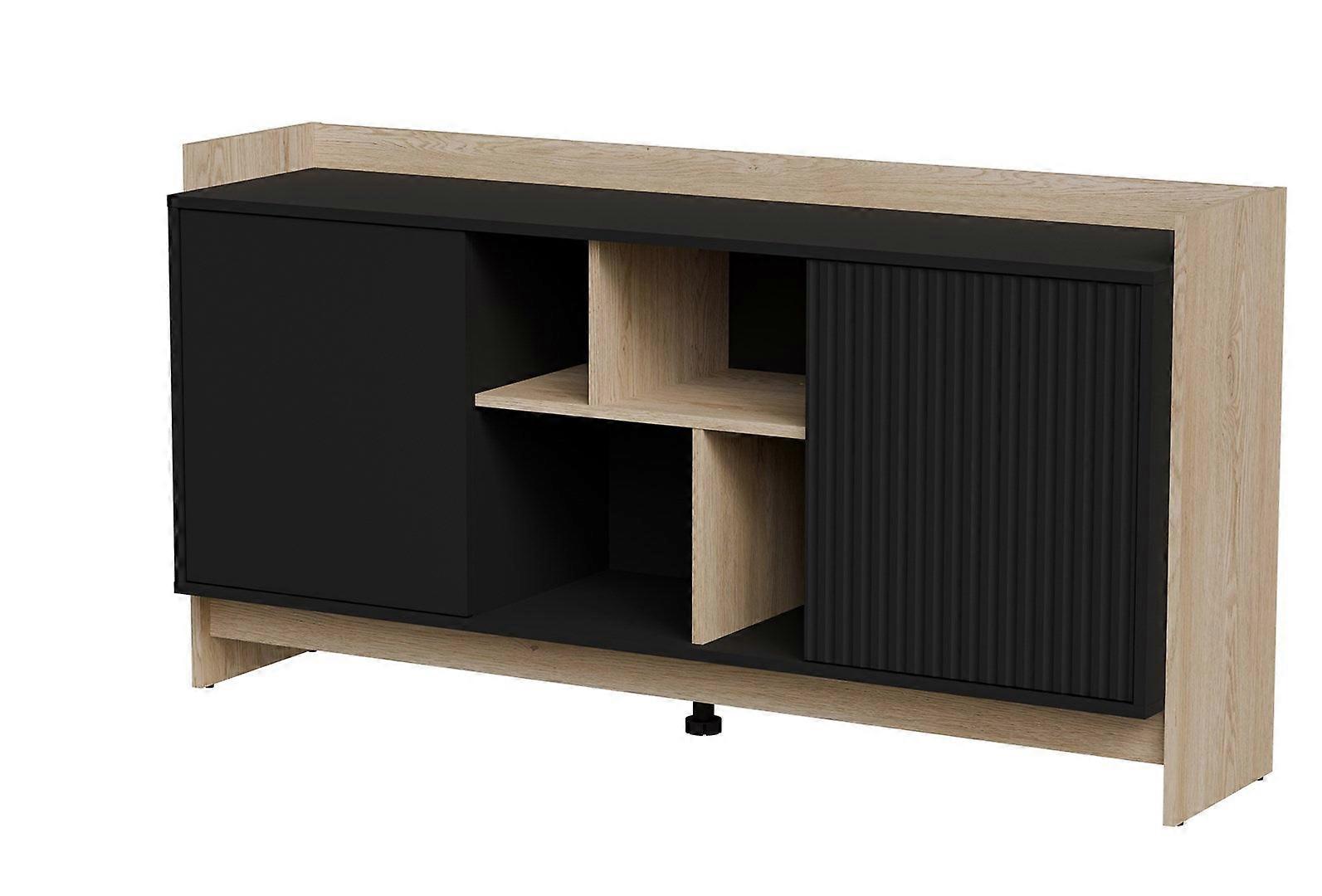 Cama Porto 2d kommode 150x38x77 eg/sort