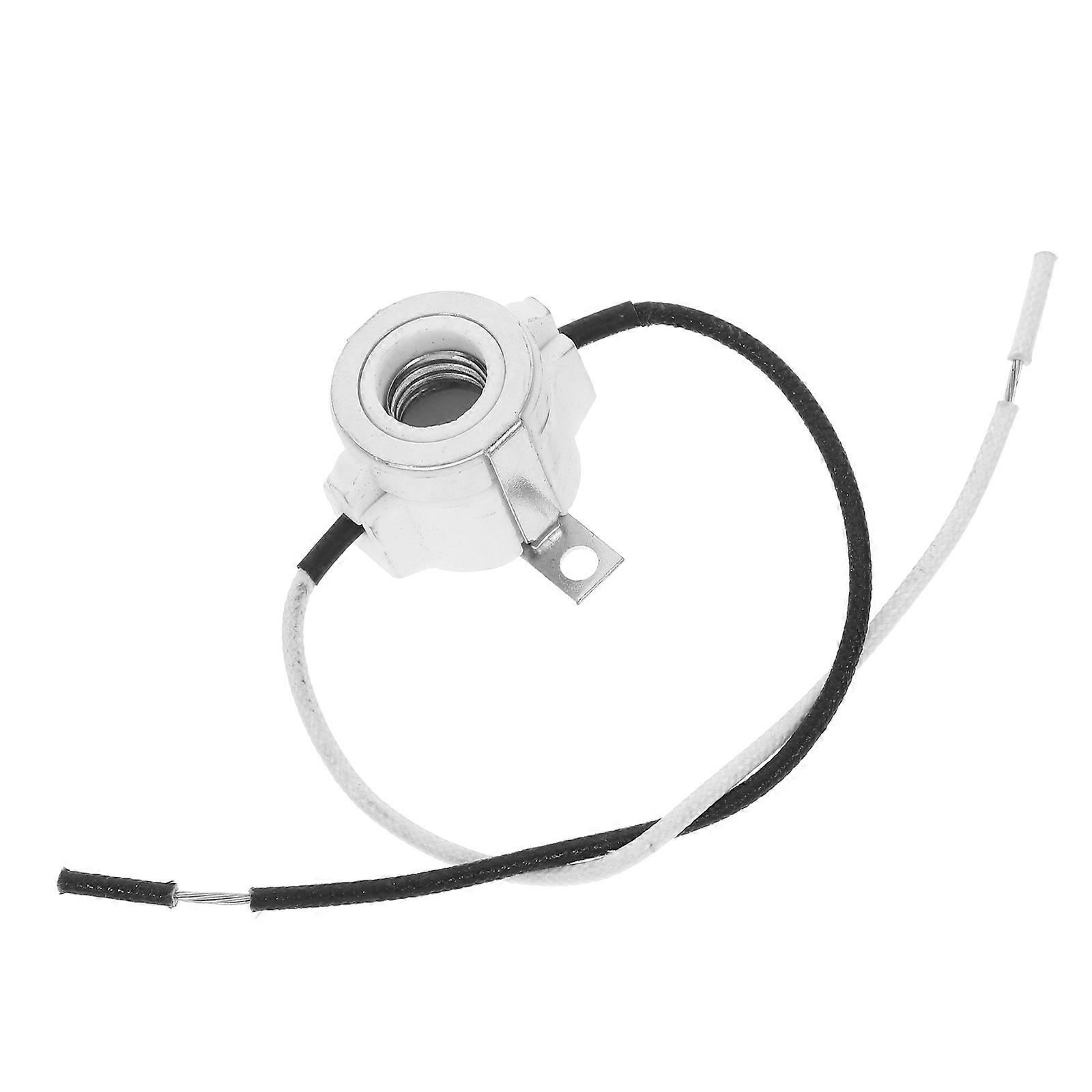 Ceramic Light Socket with Bracket for Heavy Duty Pendant Light