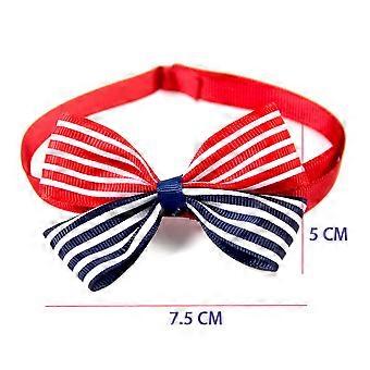 Pet Accessories Adjustable Pet Collar for Decor 3Pcs Cat and Dog Neck Collar with Bow Tie
