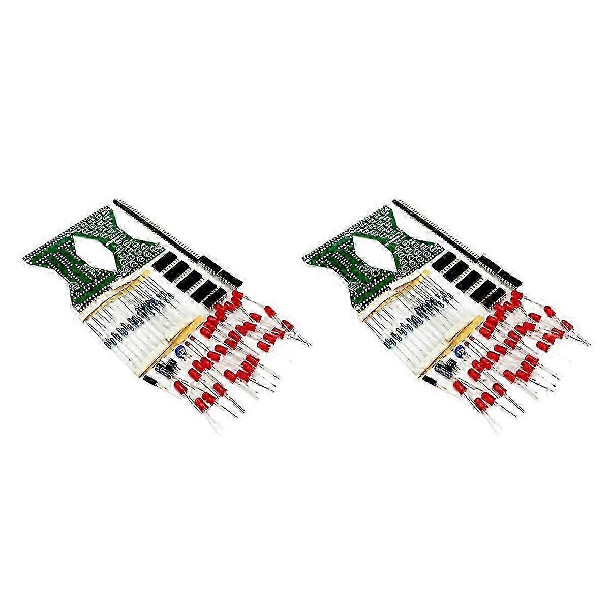 30 LEDs Electronic Hourglass DIY Kit with Double Layer PCB Board