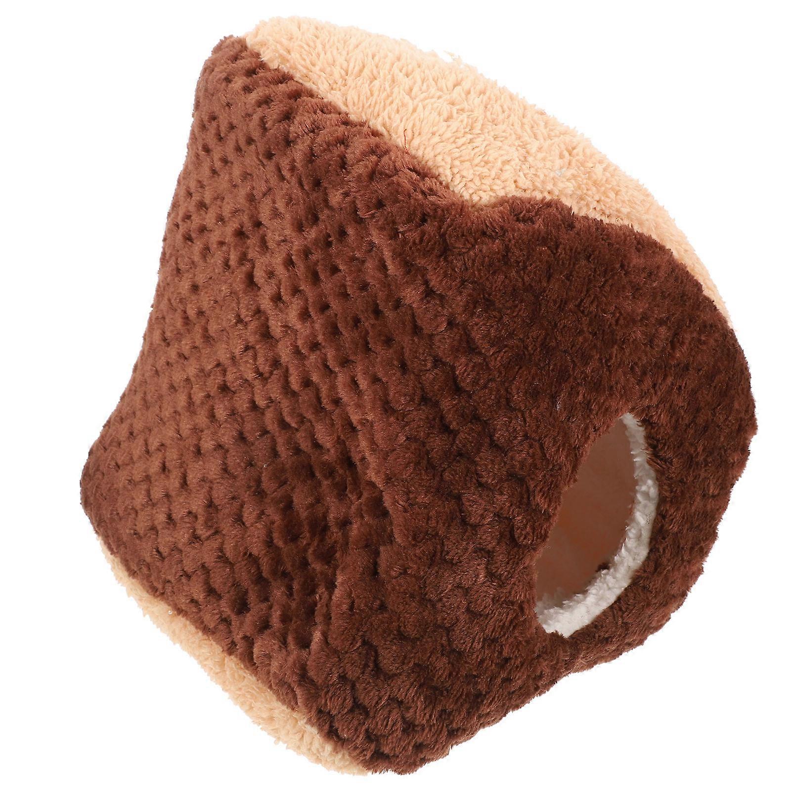 Warm Hammock Bed for Hamster Use Plush Hanging Hammock