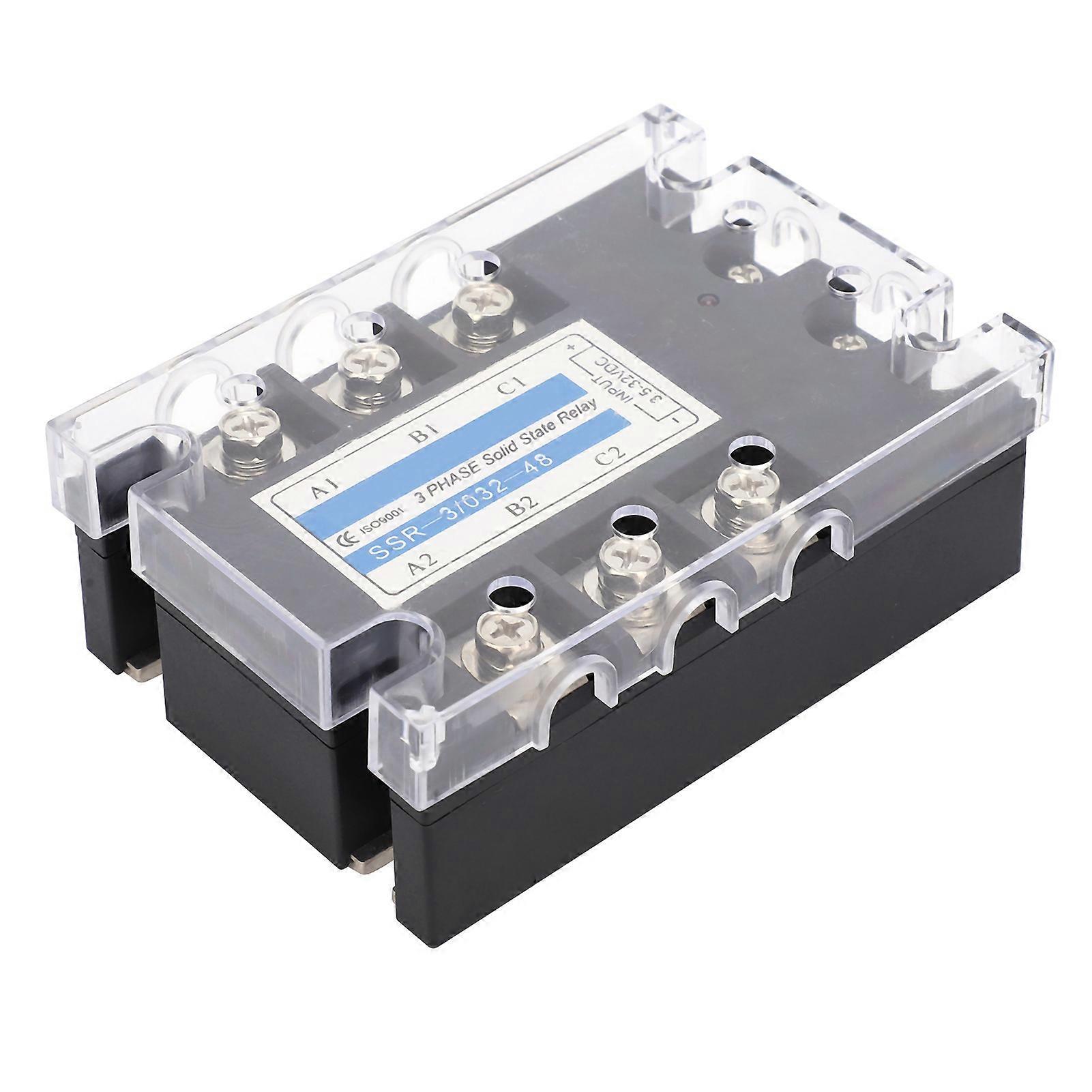 3Phase Solid State Relay Industrial Electrical Controller DC AC 480V SSR-3/032-48(150A )