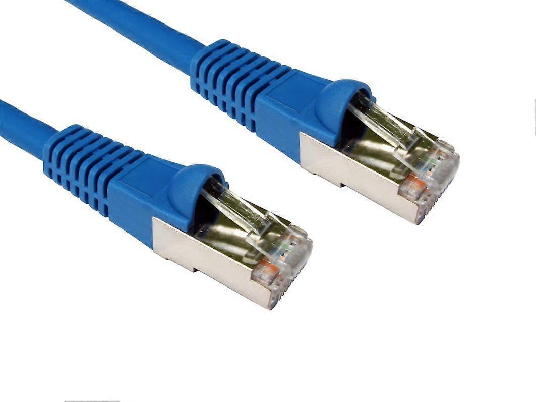 CMS Cables 10m Cat6a Patch Cable - Blue