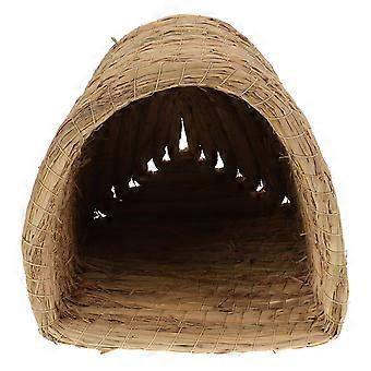 Kanakoppi Nest Hamsteri Sleep Nest Olki Puolisuljettu Chinchillas Kopp Koko M