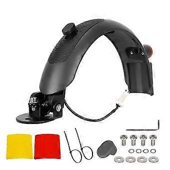 Rear Mudguard Set with Tail Lights compatible with M365 Pro Xiaomi3 Electric Scooter Parts Swagger 5 Scooter B