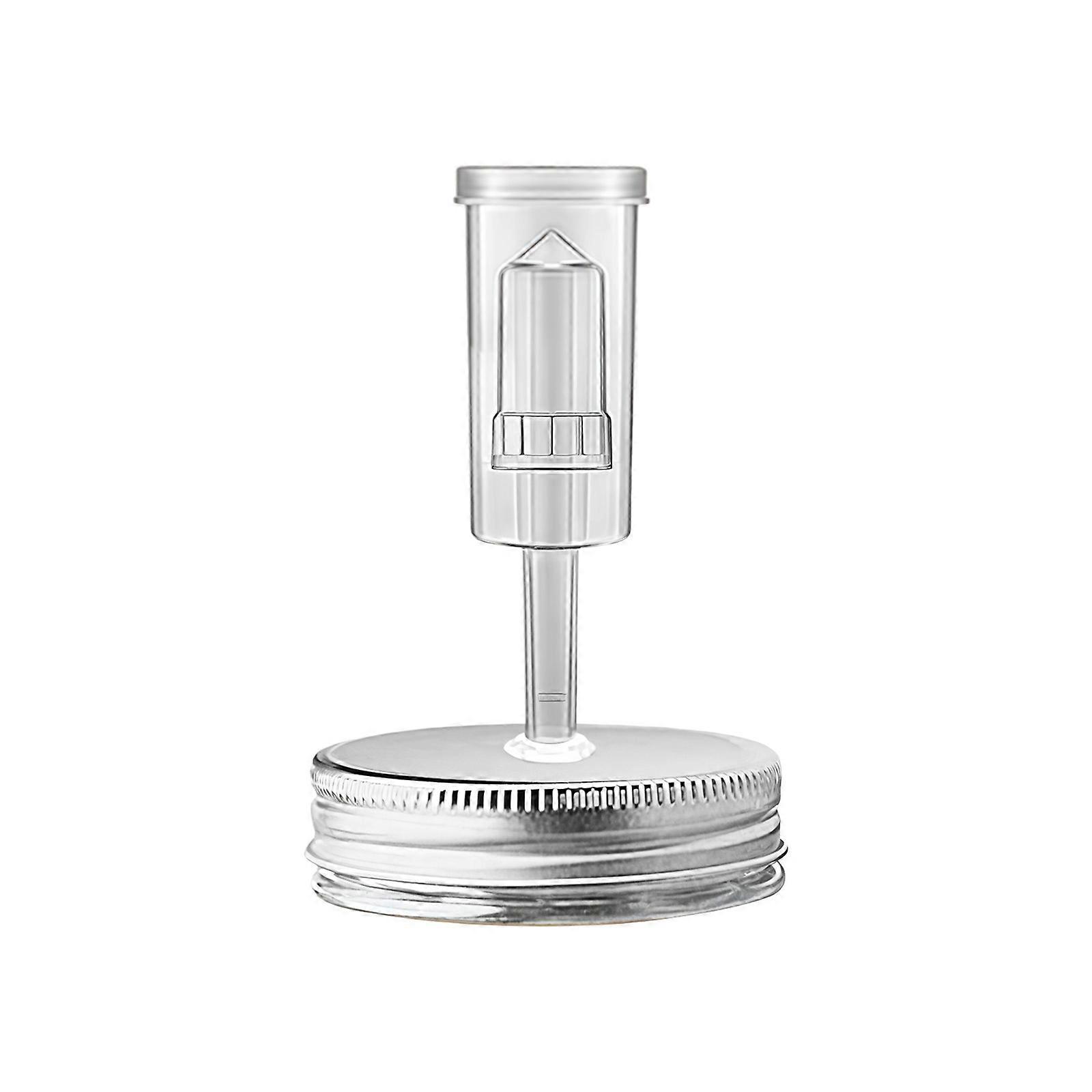 Basic Assembly Plastic Fermentation Cap With Adjustment Feature consistent Standard 70mm Glass Jars Multicolor