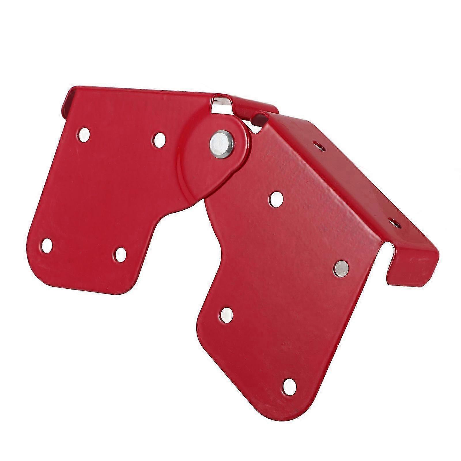 Step Ladder Hinge Attic Ladder Hinge for Door Replacement Iron Red