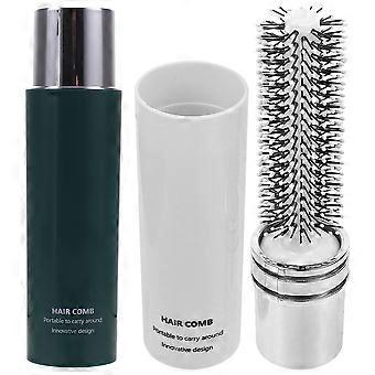 Brosse à cheveux et peigne à friser pour brushing, 2 pièces, outil de coiffure portable pour les voyages
