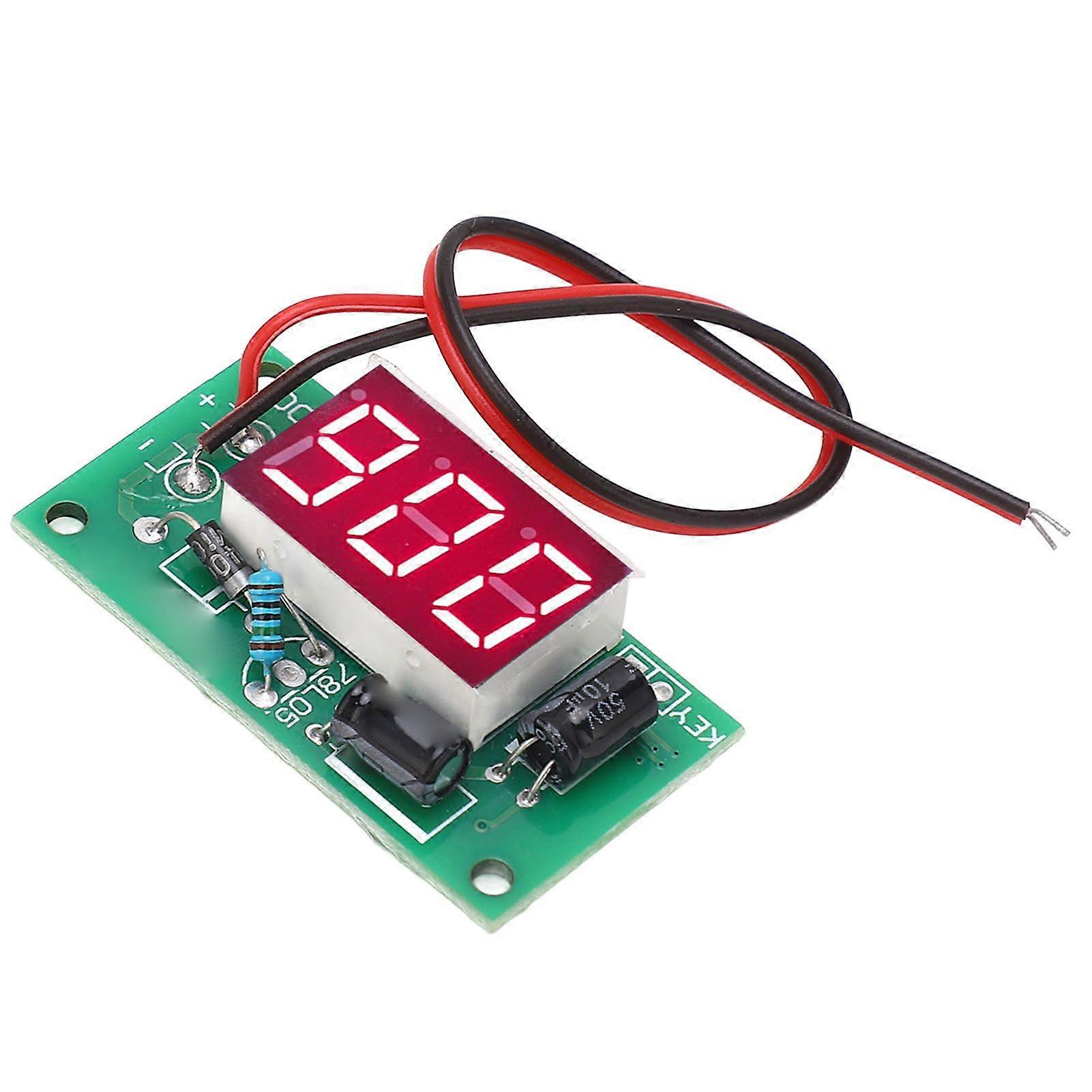 Trigger Counter Module Memory Function PCB 3 Bit Red Digital Display Module for Equipment Machine 7?16V