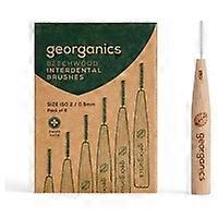 Beech wood interdental brushes - 2 6 units