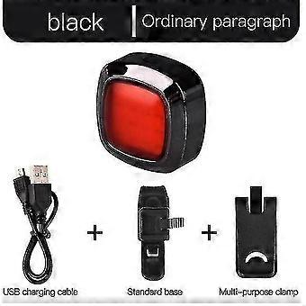 2020 Vélo Feu arrière 16 Led Cyclisme Smart Feux de freinage Usb Rechargeable 5 Modes Avertissement de sécurité