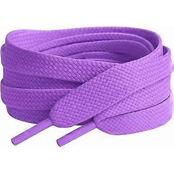 Lilac Flat Shoelaces Trainer Shoe laces coloured replacement laces 120cm/47" for