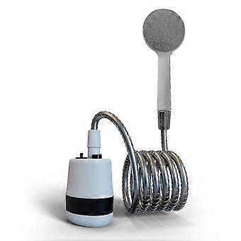 Tragbare Dusche Camping-Außendusche Handheld-elektrische Dusche Batteriebetriebener kompakter wiederaufladbarer Camping-Duschkopf