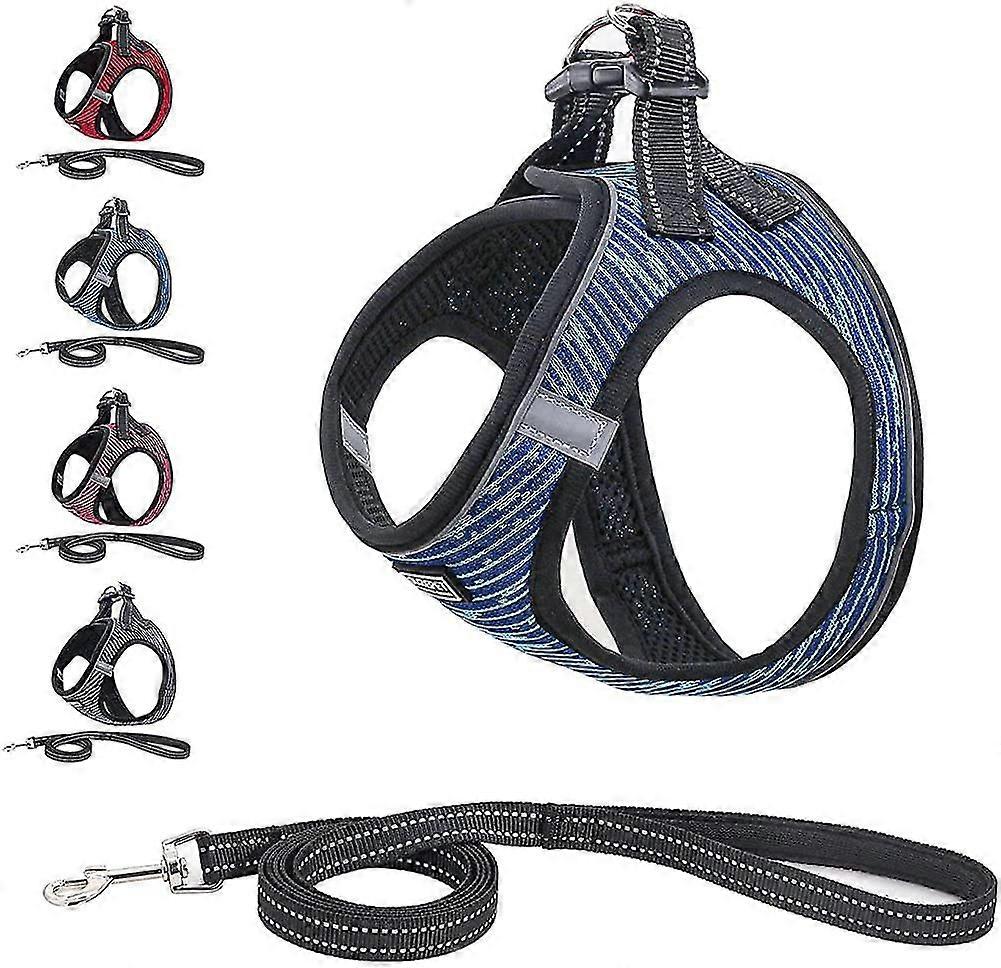 Soft Mesh And Lead Set, Reflective Breathable Lightweight Padded No Pull Step-in