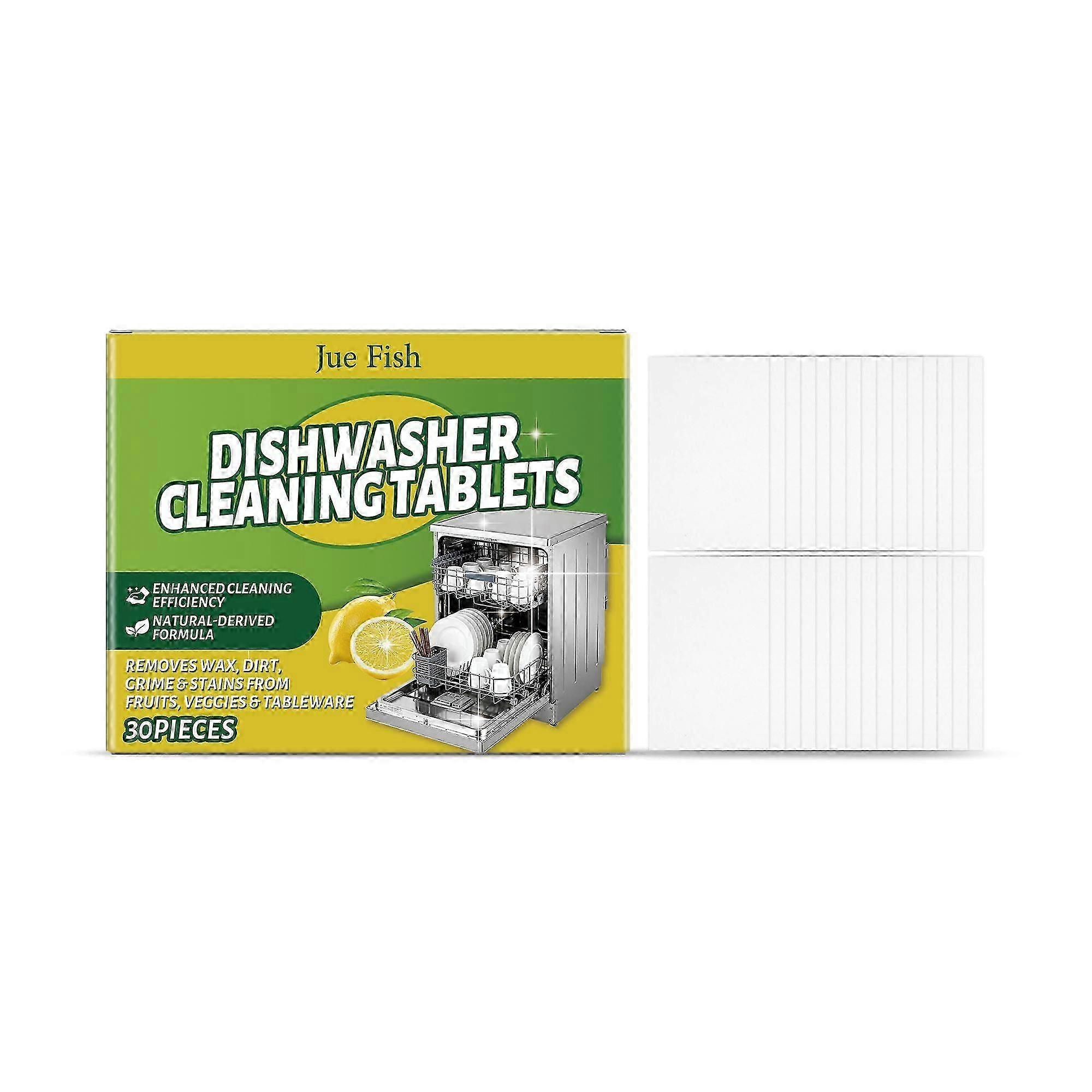 Efficient Household Cleaning Dishwasher Tablets, Remove Grease, Scale, Deep Clean ,30pcs
