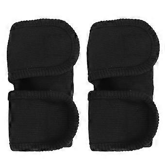 2 piezas de perro gato para piernas de perro protector de codo rodilleras calientes cirugía leggings para heridas GuardBlack L