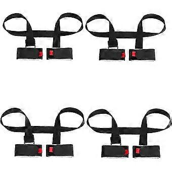 Shoulder Ski Carrier Sling 4 Pack Adjustable Ski and Pole Strap